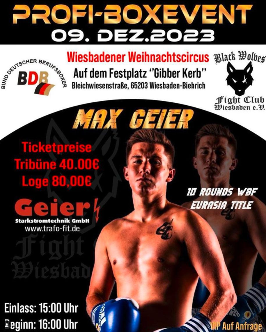Max Geier Boxer